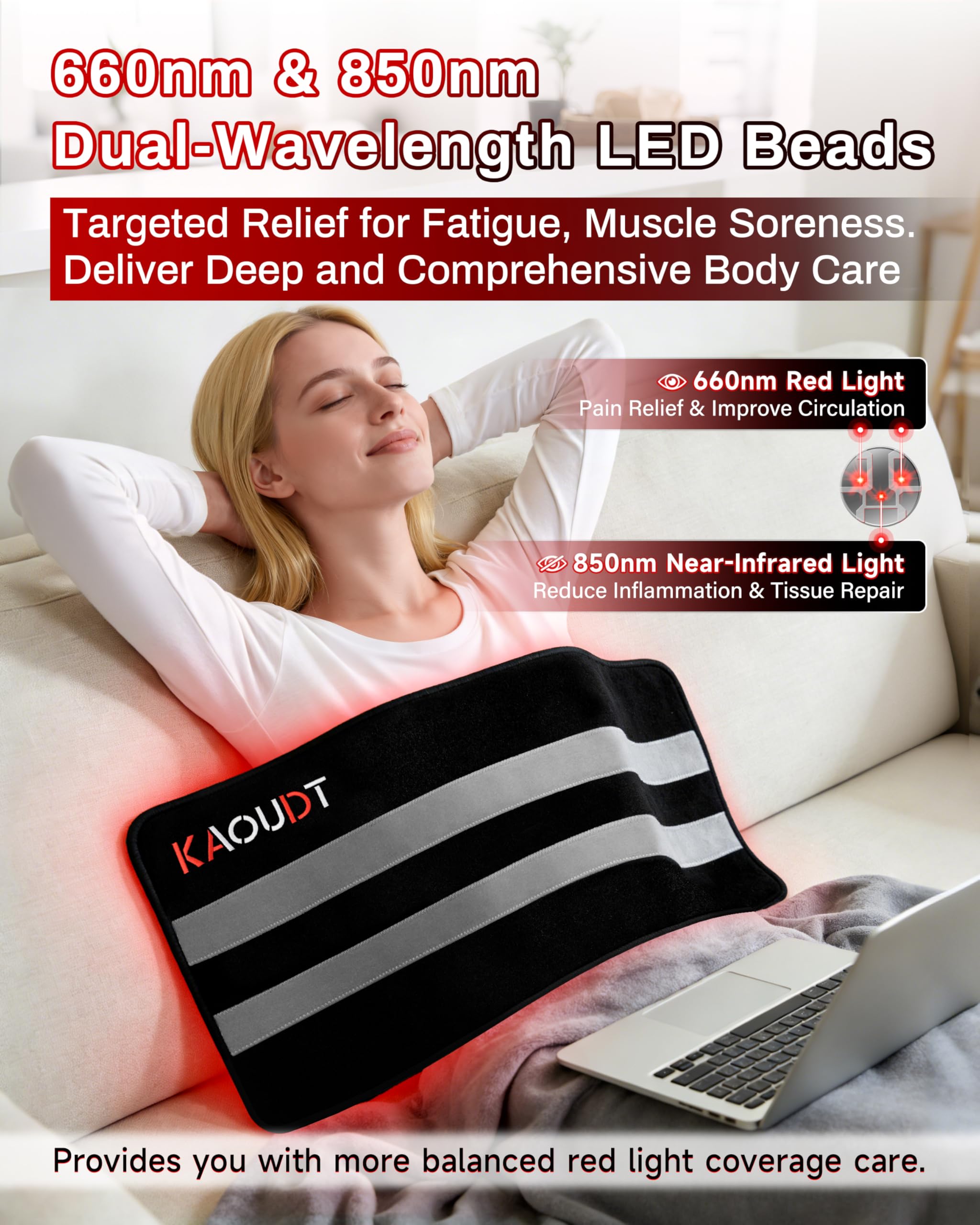 Kaoudt mat size back coverage emphasizes full upper body alignment and comfort