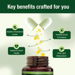Kapiva Niacin Vitamin C Zinc tablets close view.