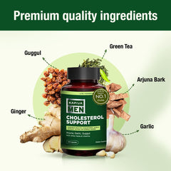 Kapiva plant sterols ingredients image emphasizing LDL support.