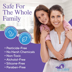 Kapow lice egg removal action shows thorough coverage with a non-toxic approach.