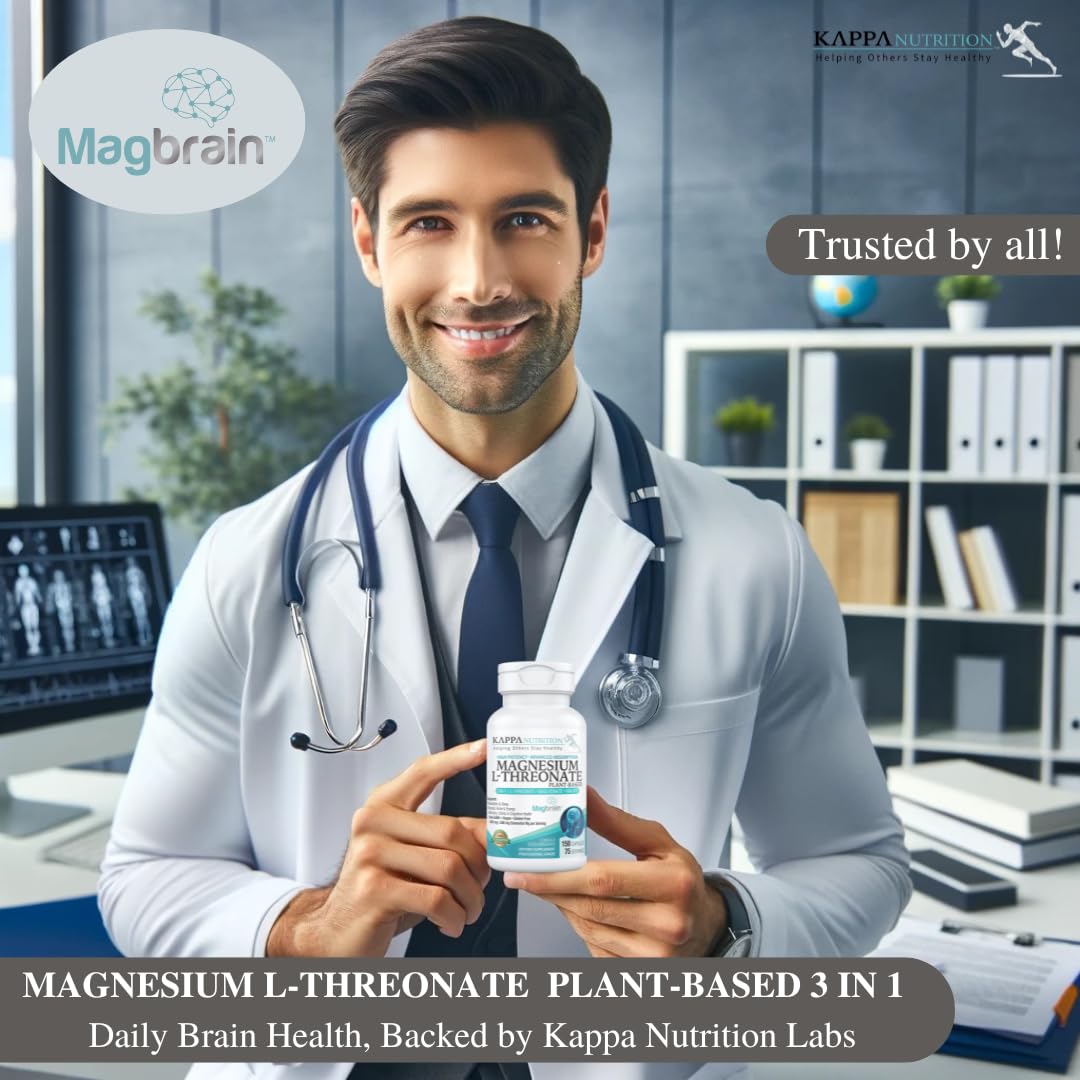 Kappa Nutrition MagBrain plant-based capsules for vegan users.