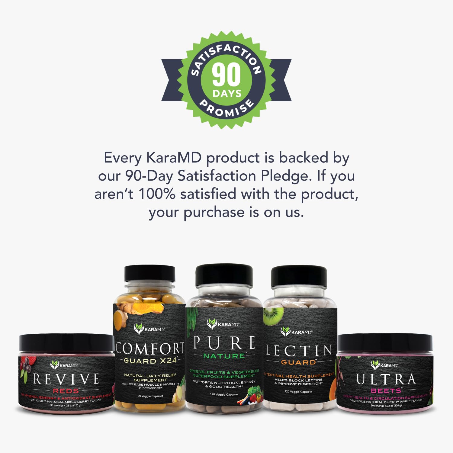 KaraMD Pure Nature 3-pack box representing convenient ongoing nutrition.