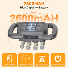 Karrong massager with 9 modes and 9 intensities to tailor recovery