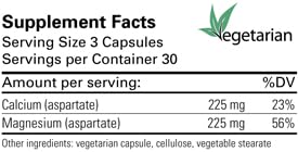 Close-up of Karuna capsules highlighting preservative-free, easy-to-swallow capsules