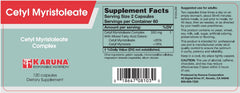 Karuna Cetyl Myristoleate capsules for daily joint comfort