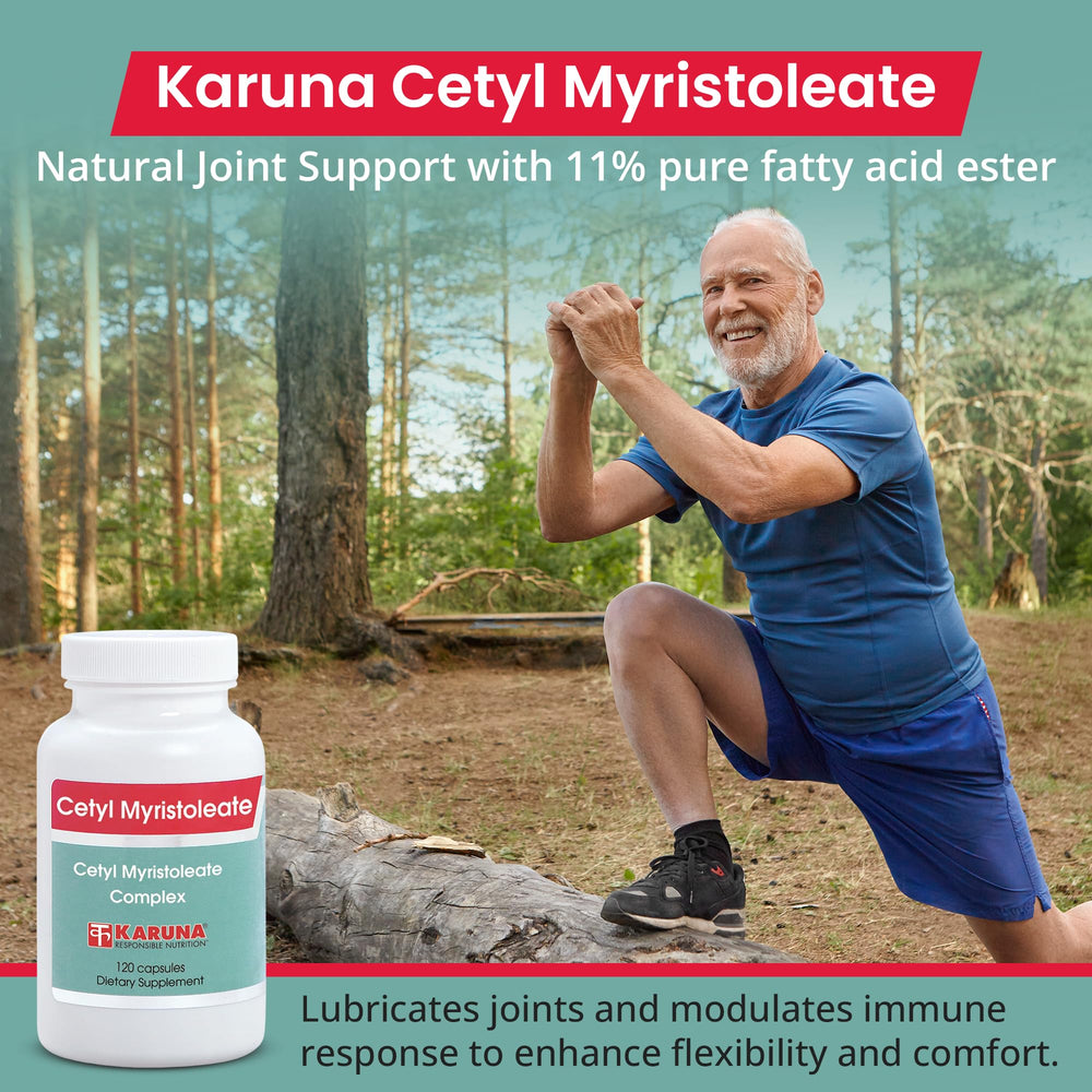 Karuna Cetyl Myristoleate label front highlights ingredients