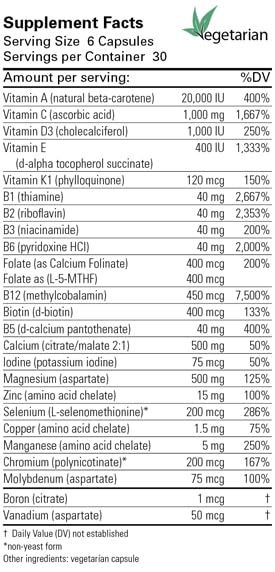 Karuna Maxxum Karuna 3 bottle label highlights herbal, preservative-free formula.