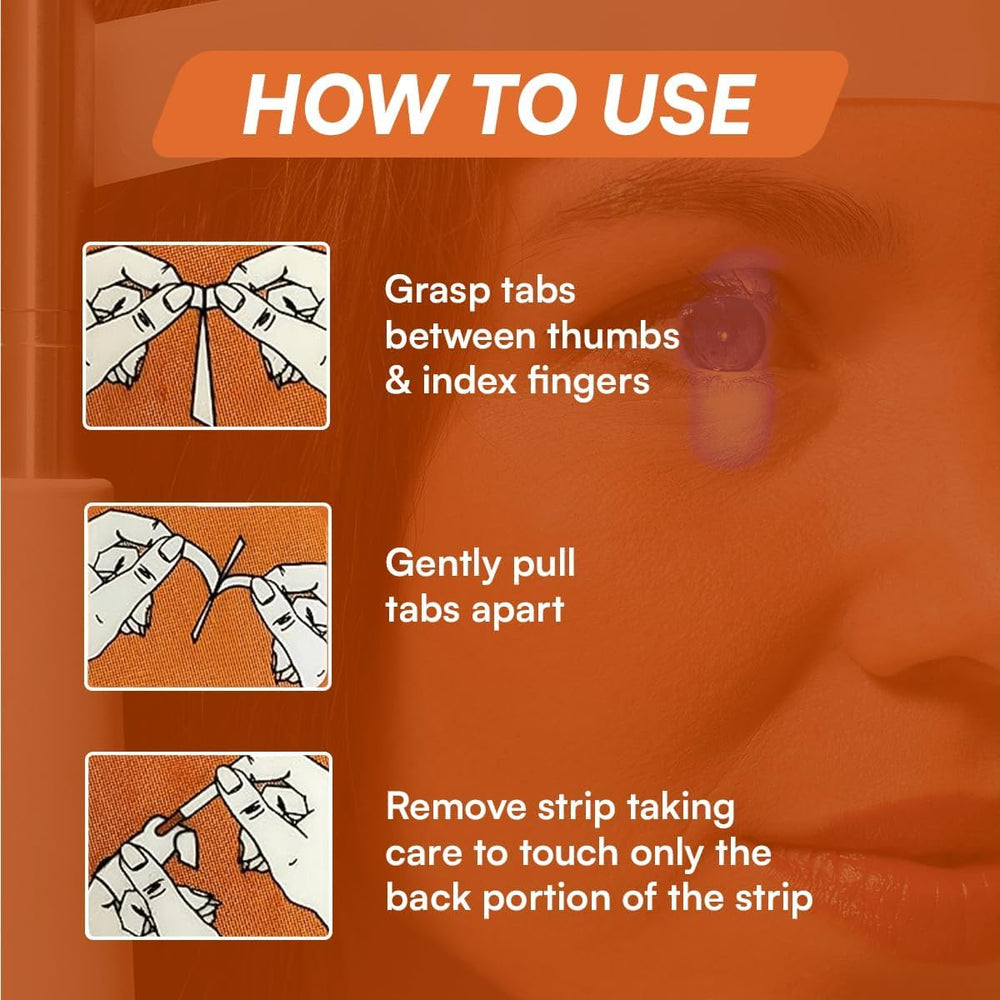 KASHSURG fluoro touch strip 1mg label visible, helping consistent dosing.