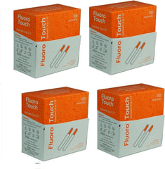 KASHSURG ophthalmic fluoro touch strip pack with individual pouches for sterile handling.