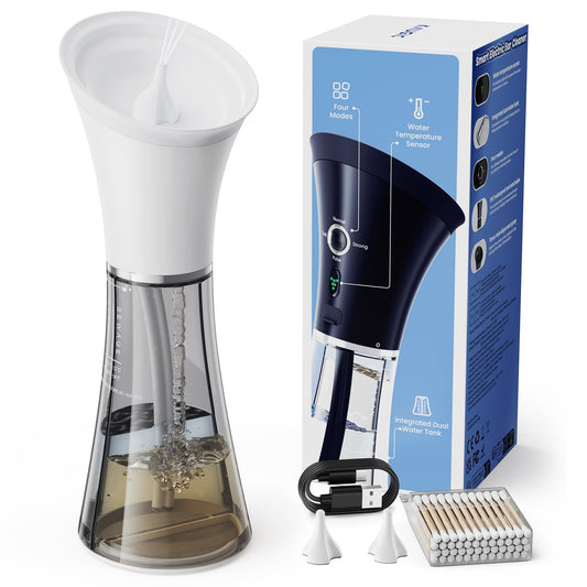 KAUGIC upgraded ear-wax removal with one-piece tank enables efficient water flow