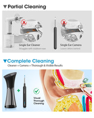 Kaugic water-based ear cleaner with four adjustable pressures for comfortable cleaning