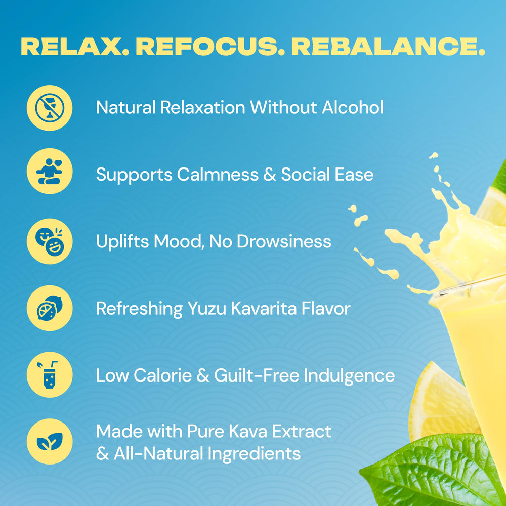 KAVA PUNCH Kava Drink Mix scoop with powder showcases precise, convenient dosing.