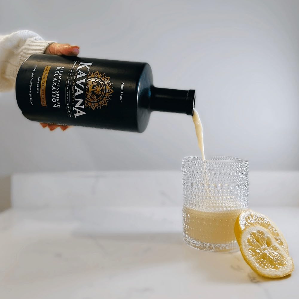 Kavana Kava Spirit made in USA — plant-based, gluten-free and nut-free.