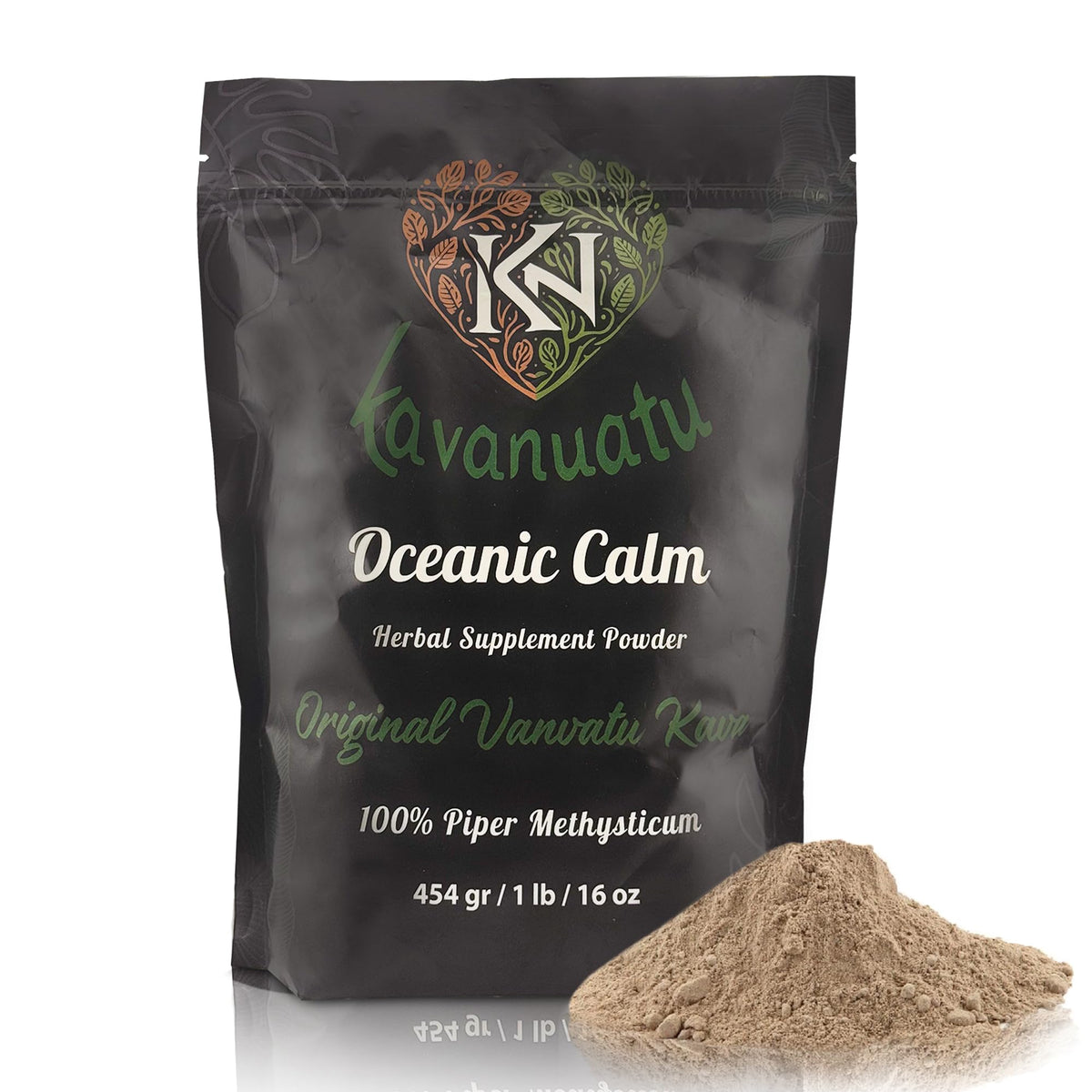 Kavanuatu premium Vanuatu kava powder packaging, ideal for traditional preparation.