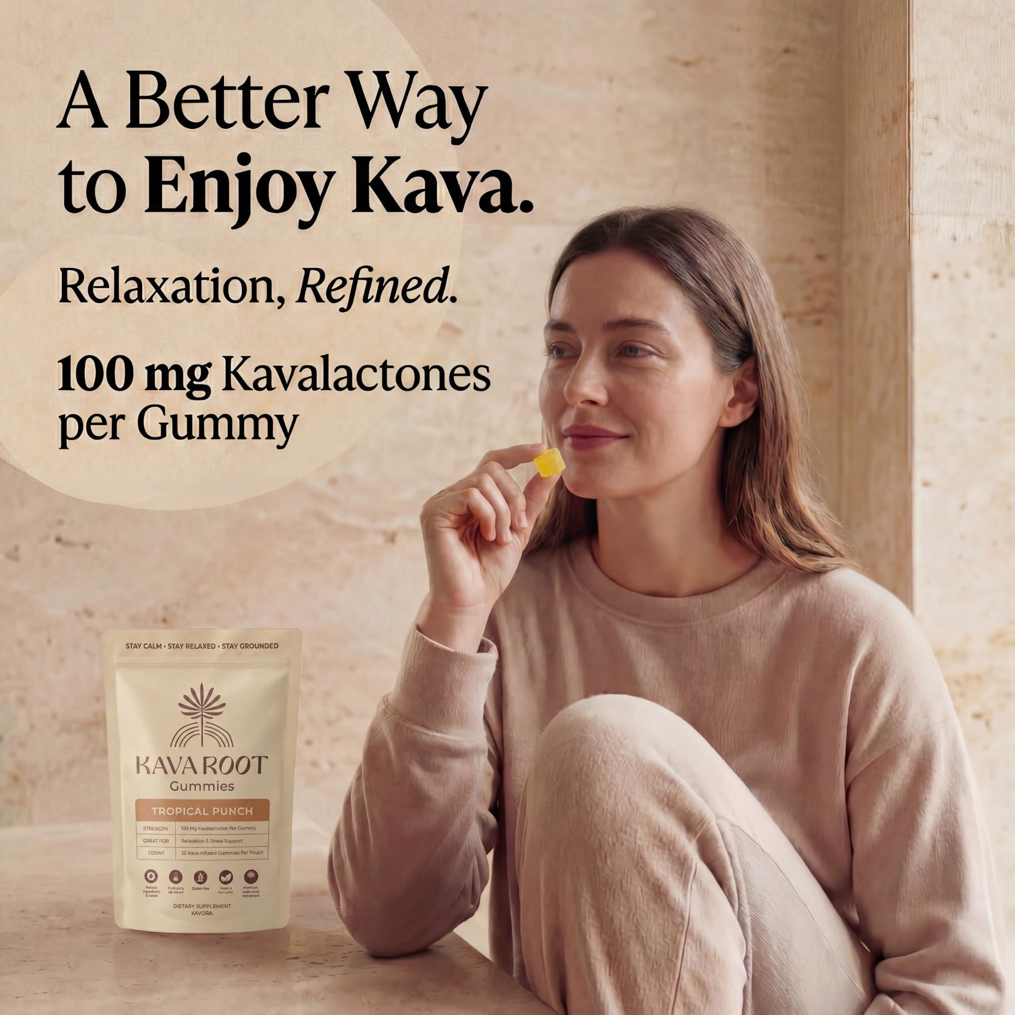 Kavora Kava Gummies travel-friendly for daily routines.