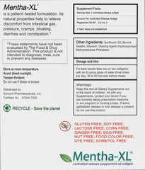Kaxilu Mentha-XL peppermint oil softgels two-pack box for added value.