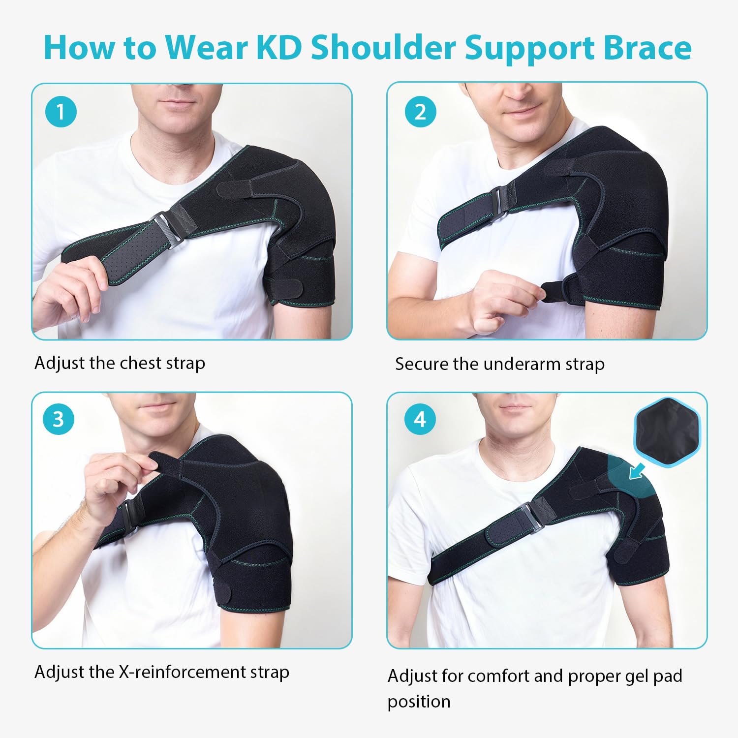 Leak-proof design keeps the gel flexible during cooling sessions