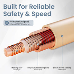 Kdti auto-off timer enhances safety during use.