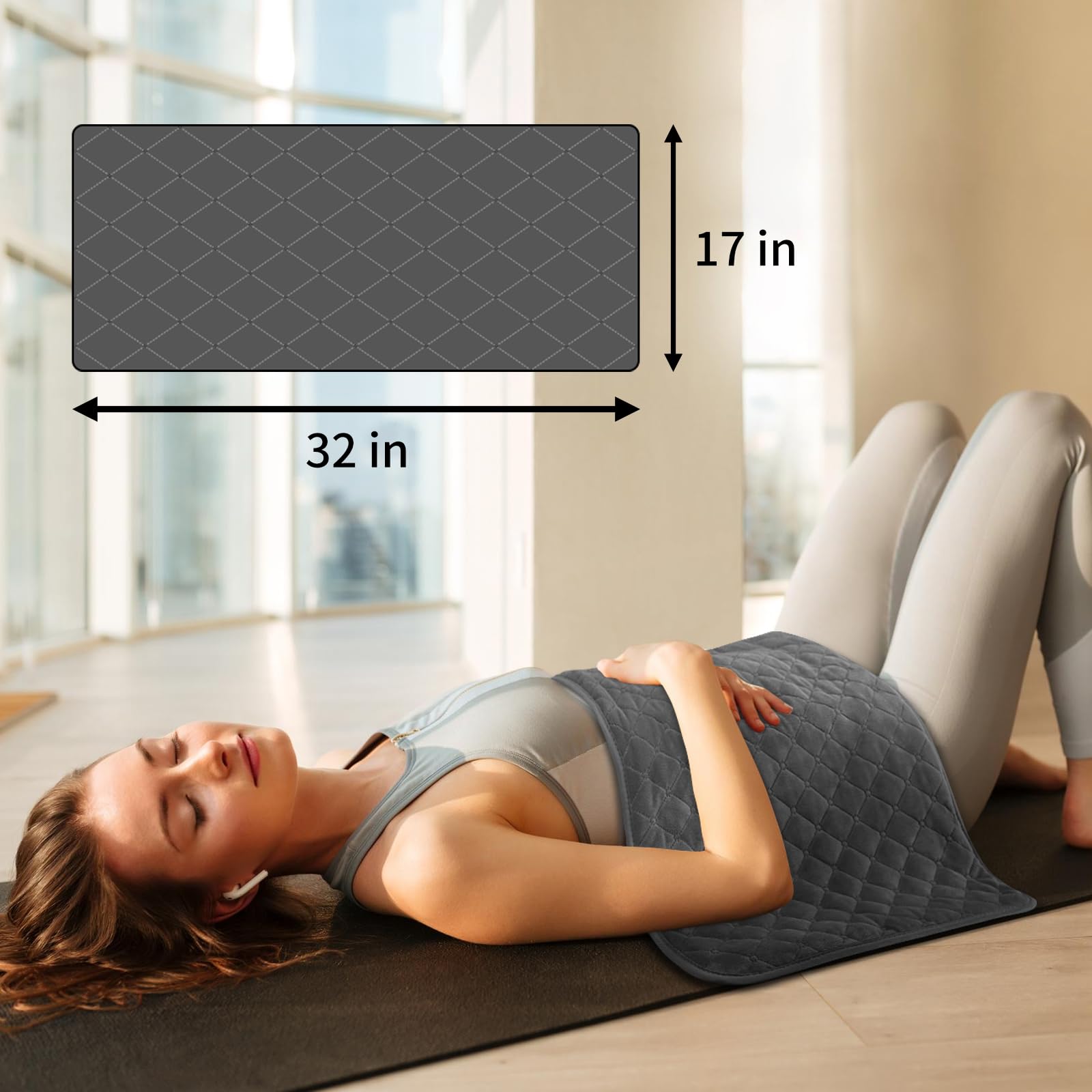 Kdti heating pad feet-warmth soothes tired feet after long days.