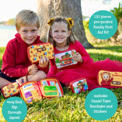 KEEP>GOING 130-piece first aid essentials for quick home and travel care.