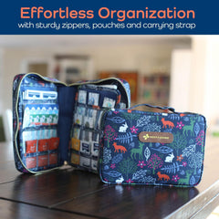 keep>going compact travel case keeps essentials organized on trips