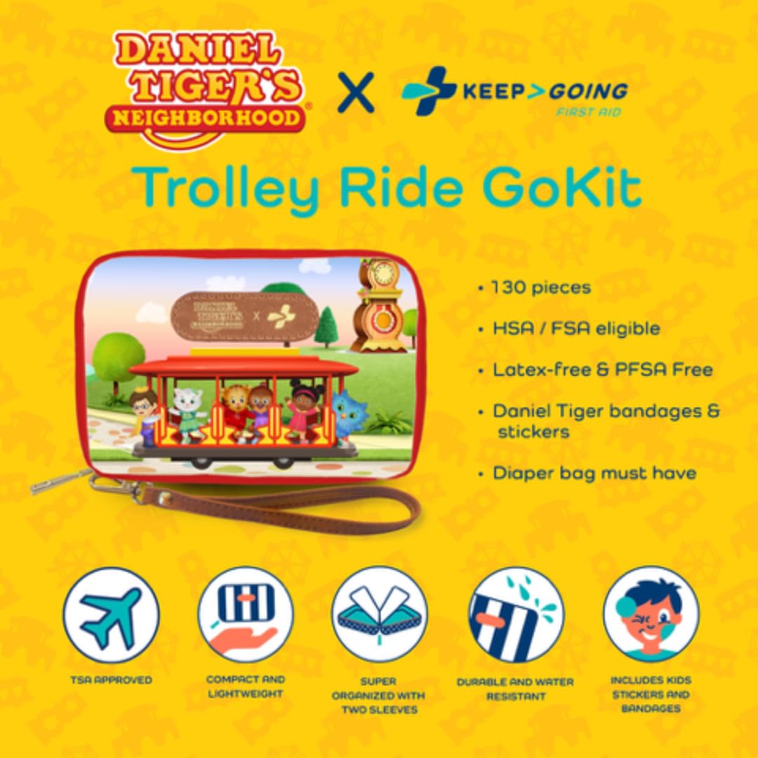Family-friendly use in car, home, or backpack with KeepGoing kit