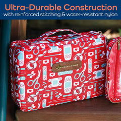 KEEP>GOING kit features a stain- and water-resistant case for busy homes.
