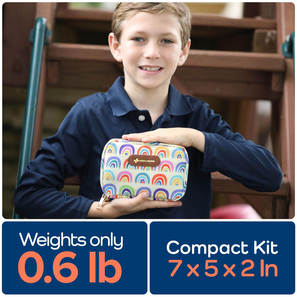 KEEP>GOING KeepGoing kit-pouch inside organized compartments for fast access