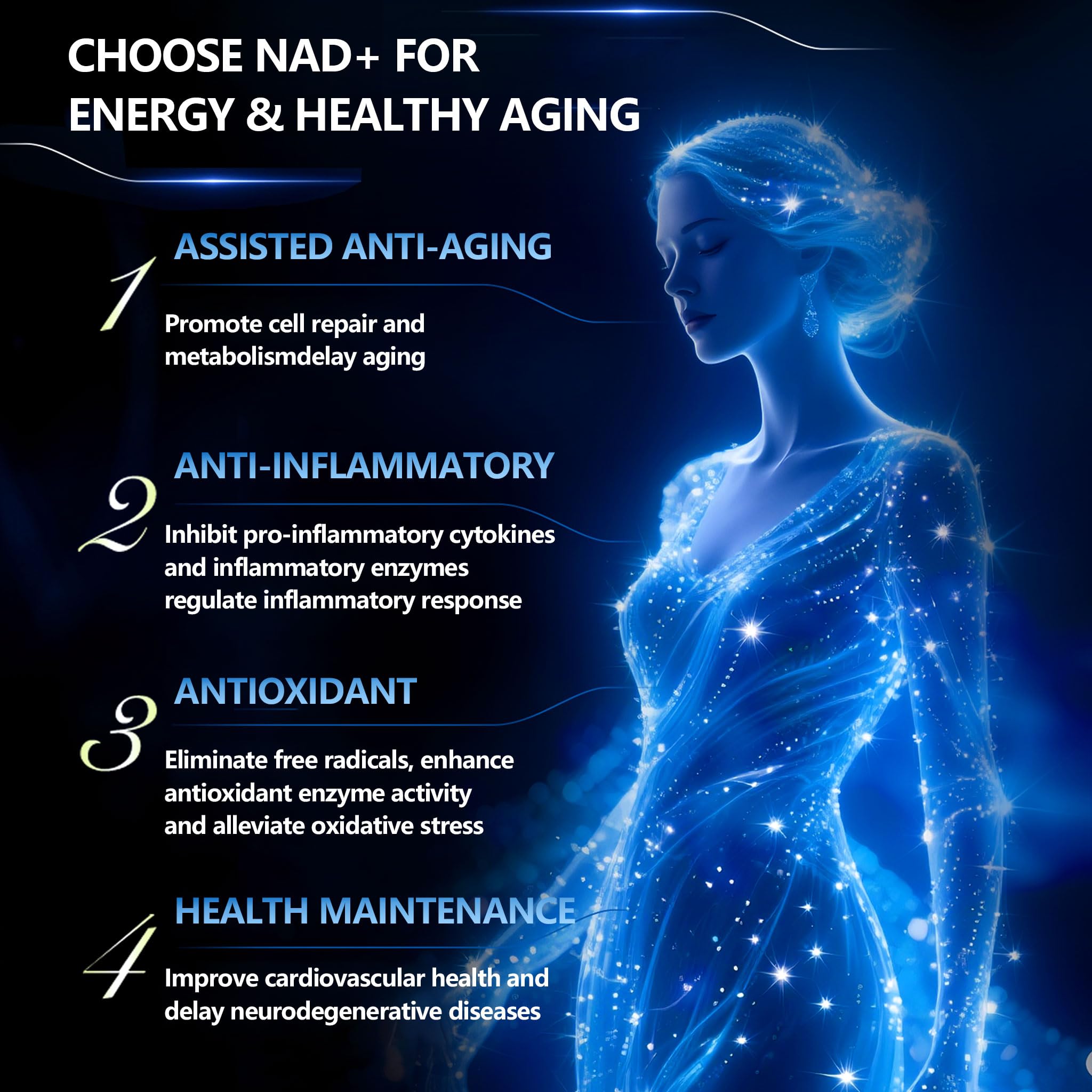 KEGECOL NAD supplement capsules in hand illustrate daily serving practicality.