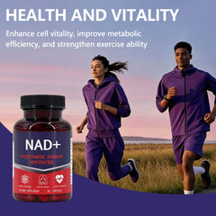 KEGECOL NAD supplement capsules on table show convenient daily usage.