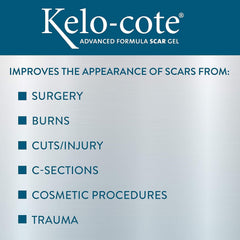 KELO-COTE silicone layer application demonstrates breathable scar coverage.