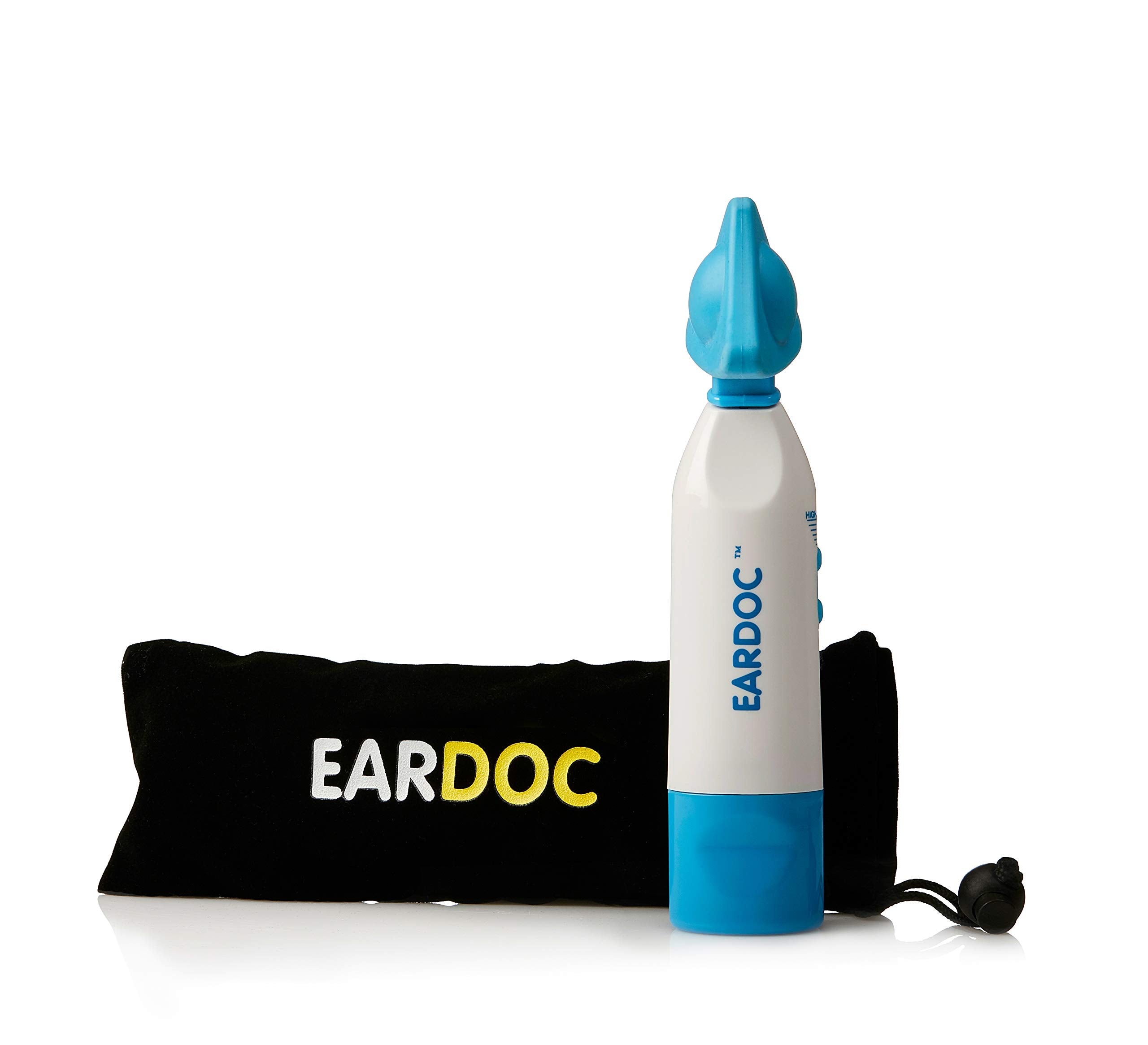KenCap Eardoc Pro LED indicator lights up during operation.
