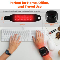 Keneo neoprene wrap offers comfortable, breathable fit for various wrist sizes.