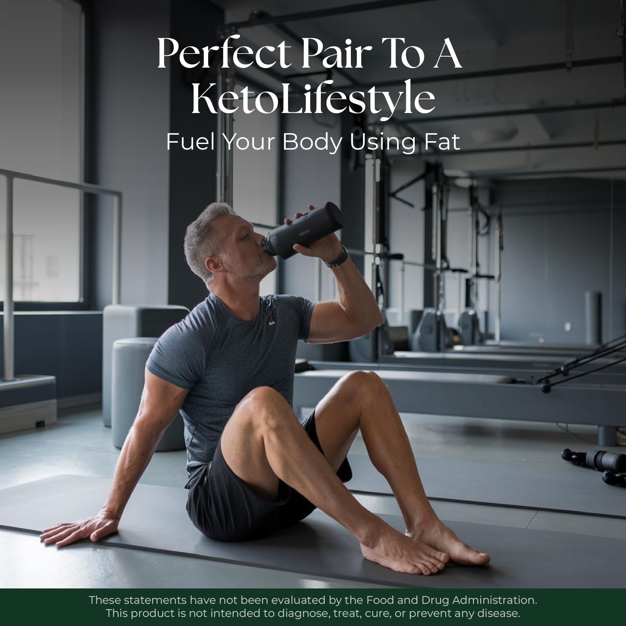 Keppi MCT Oil ingredient panel emphasizes 100% pure coconut oil.
