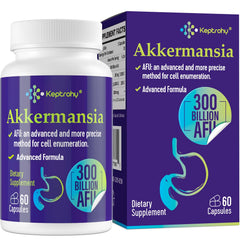 Keptrohy Akkermansia bottle shows high potency probiotic for gut support