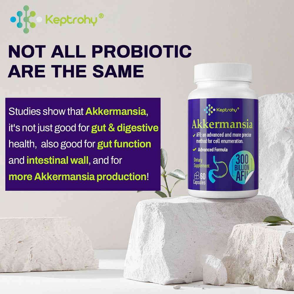 Keptrohy vegan shelf-stable probiotic bottle for on-the-go use