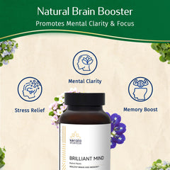 Kerala Ayurveda Brahmi Pearls capsules close-up showing easy-to-swallow capsules
