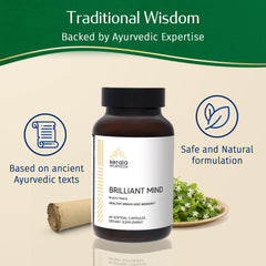 Kerala Ayurveda Brahmi Pearls lab-tested GMP-certified seal