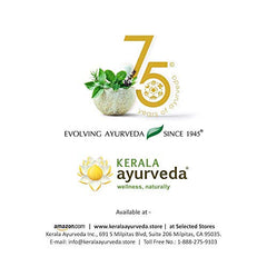 Lifestyle scene with breakfast and Kerala Ayurveda tablets for digestive ease