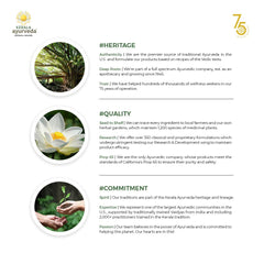 Kerala Ayurveda Sukumaram Ghritham jar packaging emphasizing pure ingredients for wellness.