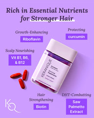 Keranique KeraViatin packaging design highlighting updated look and quality.