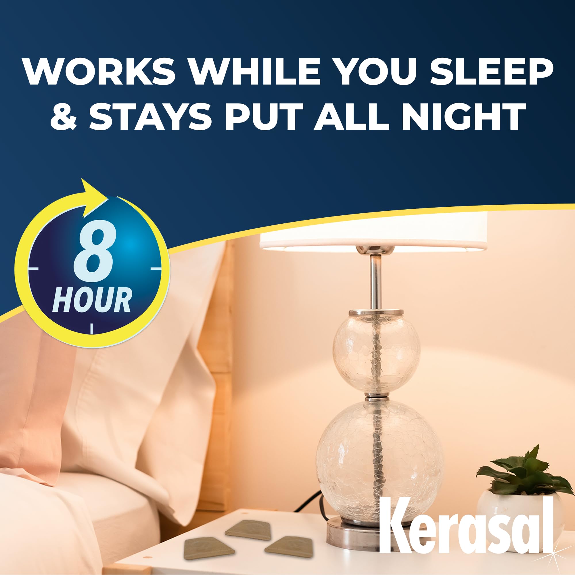 Kerasal Nighttime Renewal Patch packaging shows the three-patch multi-pack.
