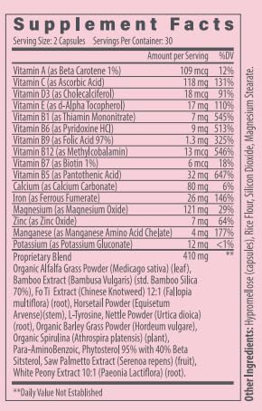 Kerotin one-month supply packaging conveying value and convenience.