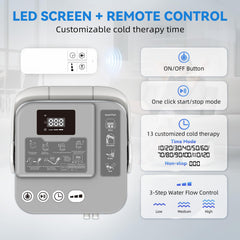 KETFIY remote-control setup enables easy timer and flow-rate adjustments.