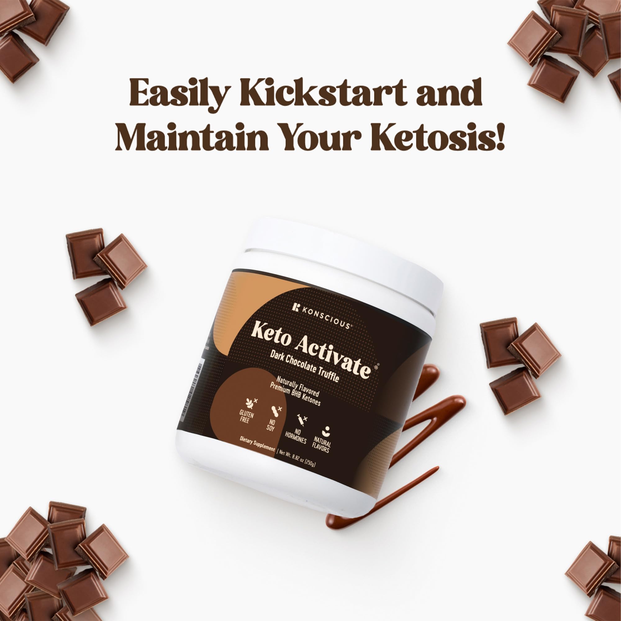Keto Activate prepared keto shake in glass shows creamy texture