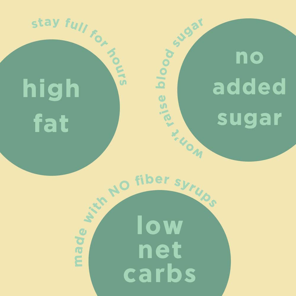 Keto Bars Gluten-free ingredients list highlights simple keto ingredients.