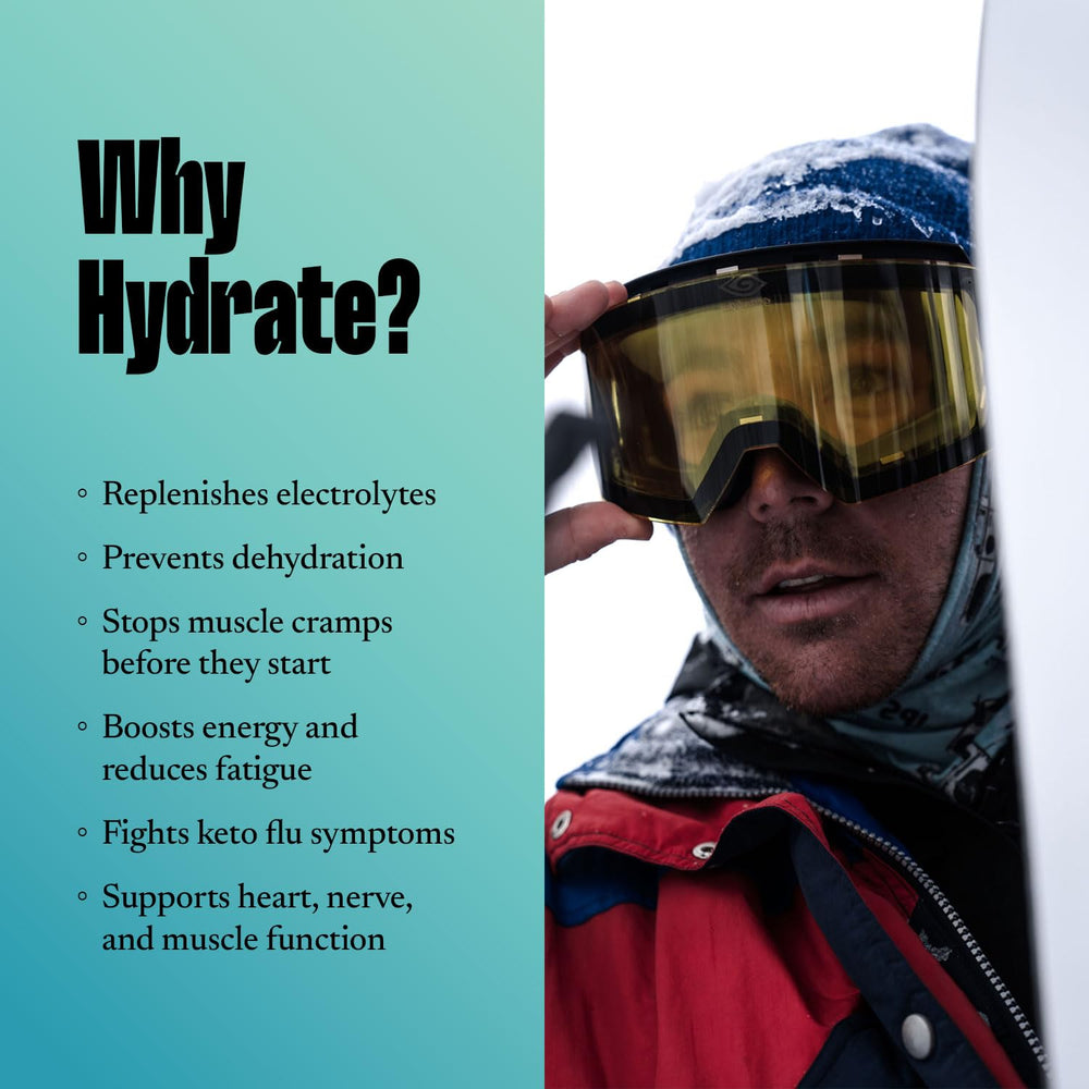 Keto Chow SALTT Hydrate vegan and gluten-free electrolytes.