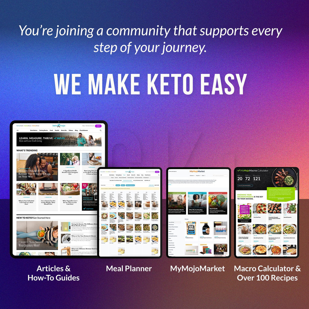 Keto-Mojo GK+ ketone strip ready for ketone testing