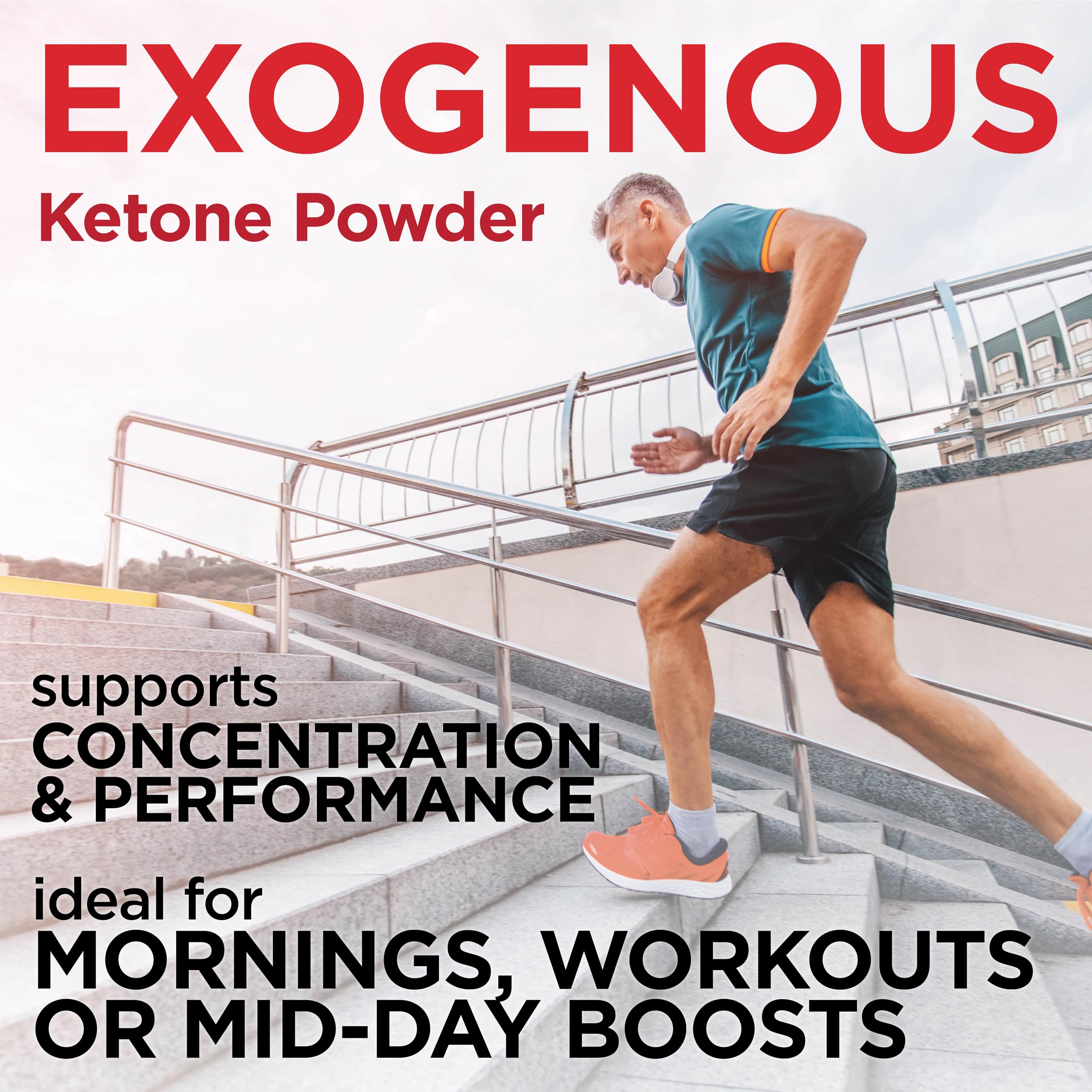 Keto Electrolytes powder tub for hydration during workouts