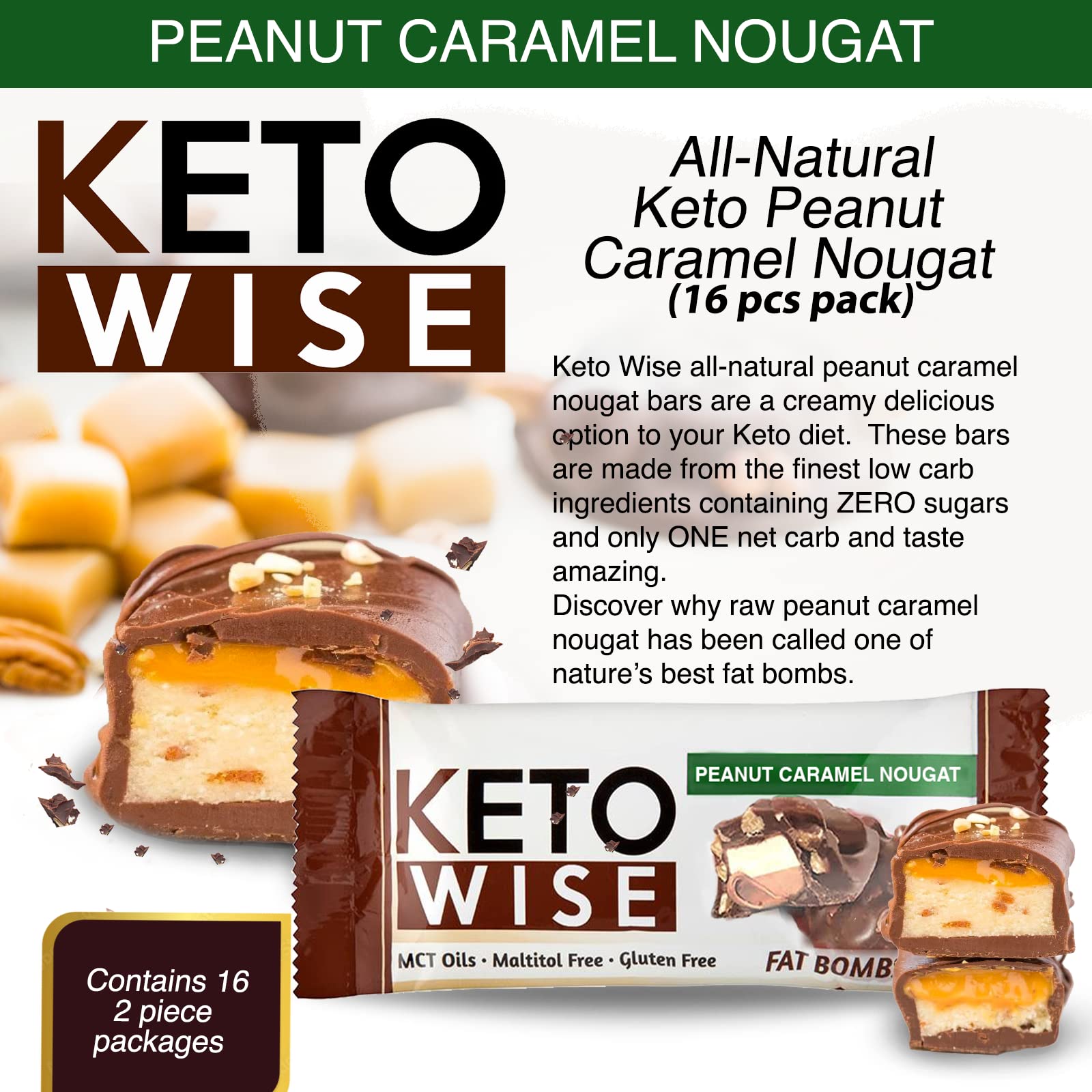 Keto Wise Fat Bombs chocolate MCT oil close-up shows smooth, rich texture.